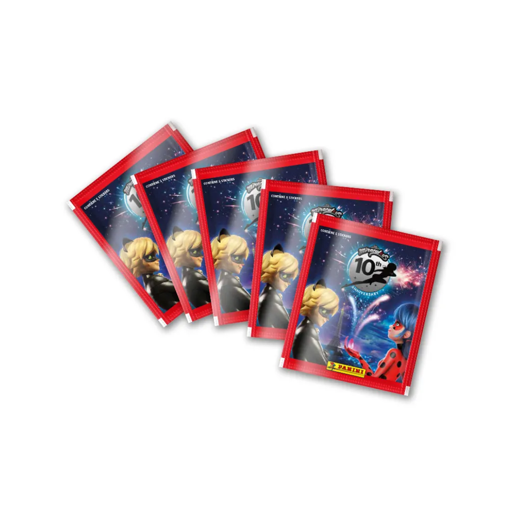 Pack Álbum + 40 Sobres Ladybug 10th Anniversary-2