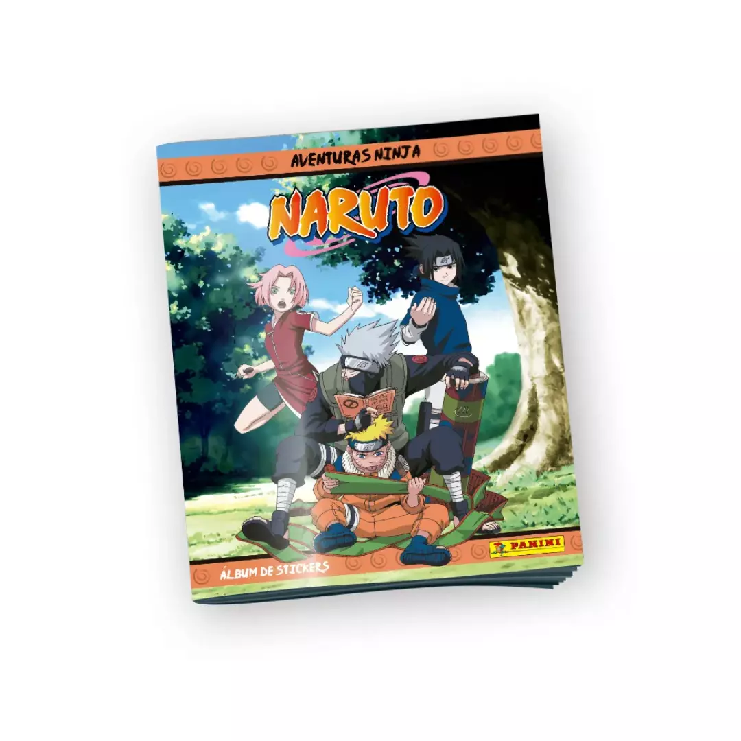 Pack Álbum + 40 Sobres Naruto - Aventuras Ninja-1