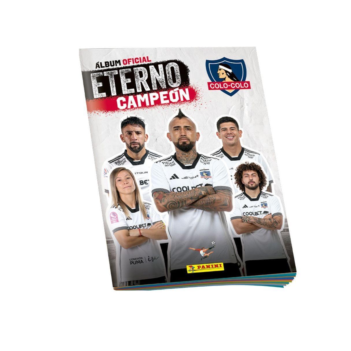 Pack Álbum + 20 Sobres Colo Colo - Eterno Campeón-1