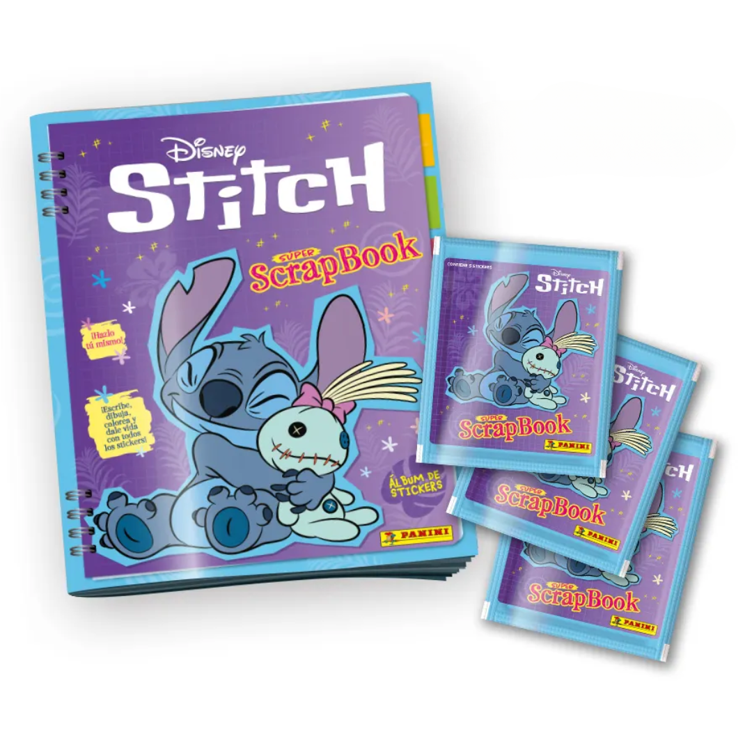 Pack Álbum + 40 Sobres Stitch - Super Scrapbook-0
