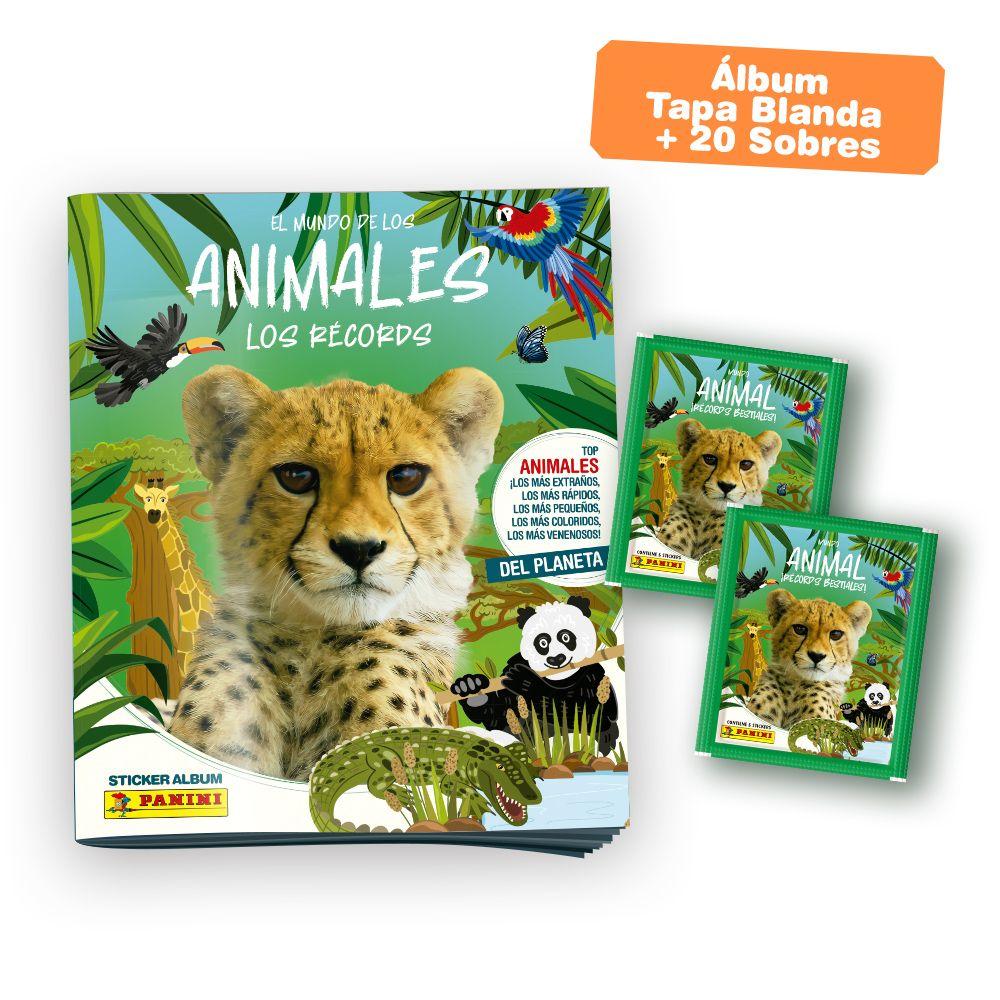 Pack El Mundo de los Animales (Álbum + 20 Sobres)-0