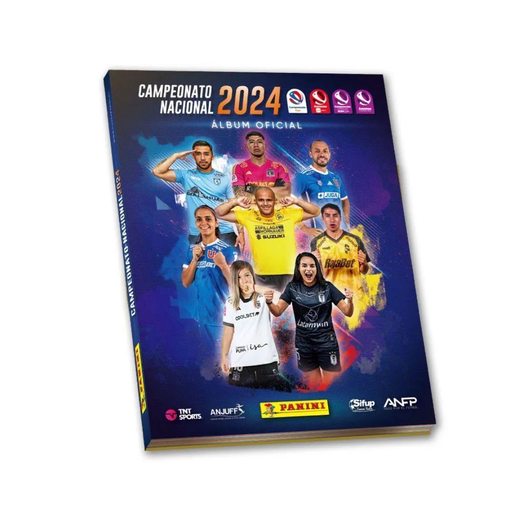 Pack Álbum Tapa Dura + 40 Sobres Campeonato Nacional 2024-1
