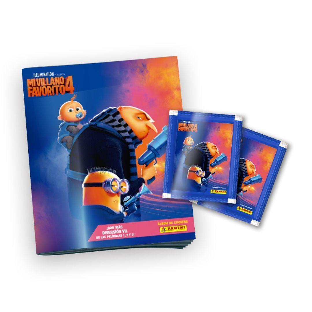 Pack Álbum + 20 Sobres Mi Villano Favorito 4-0