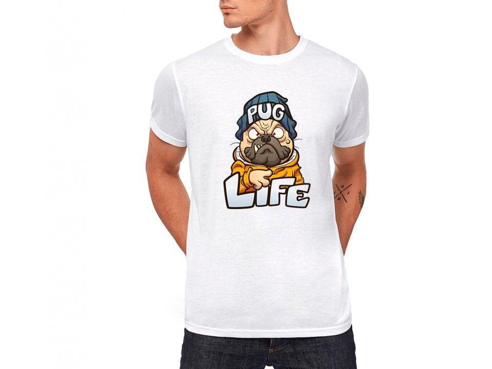Poleras de hombre dog life sublimado-0