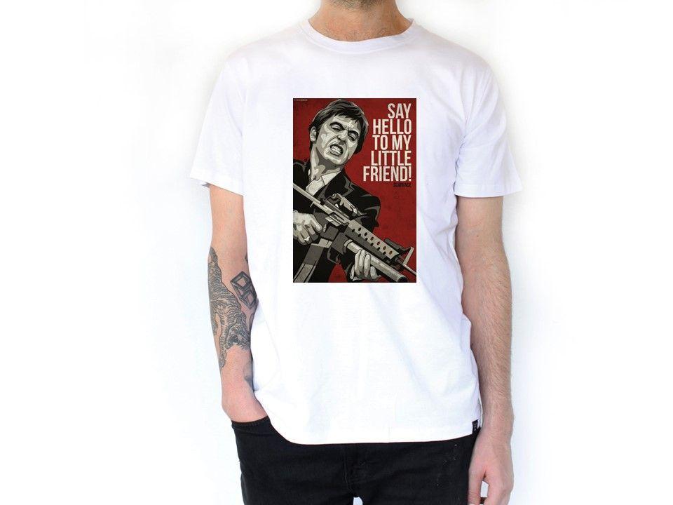 Poleras de hombre scarface sublimado-0
