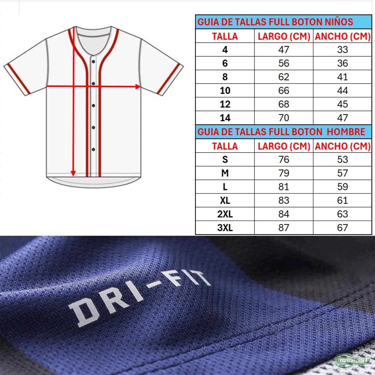 Polera con botones beisbol Zulia II-3