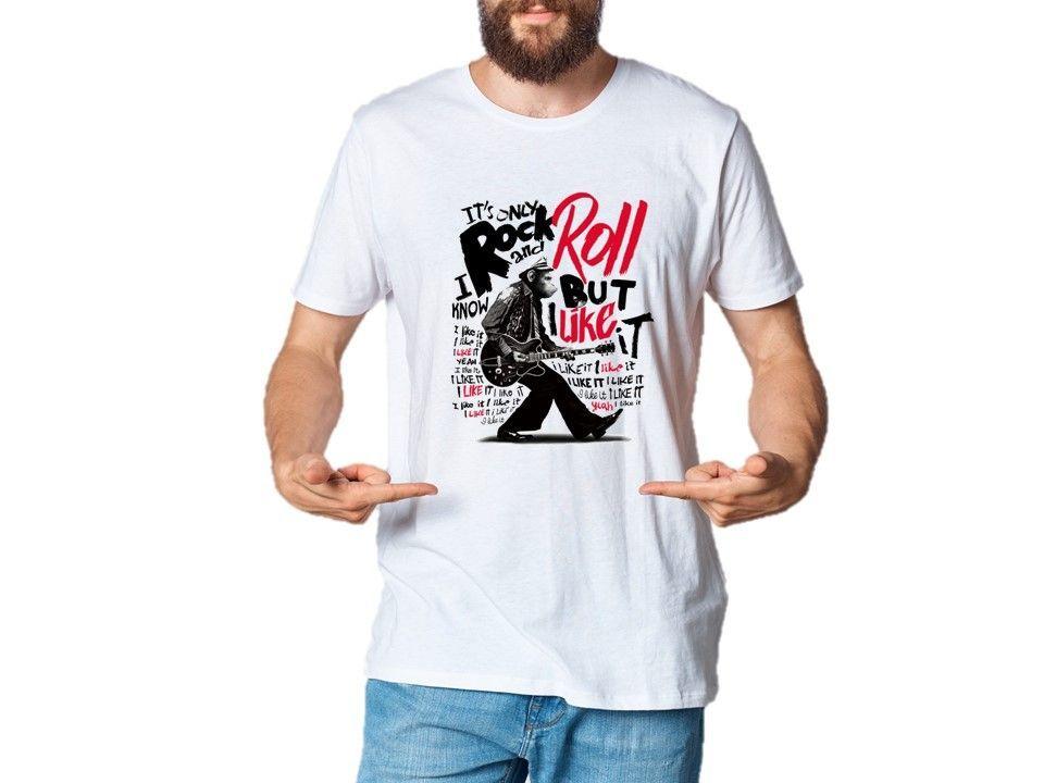 Poleras de hombre rock and roll sublimado-0