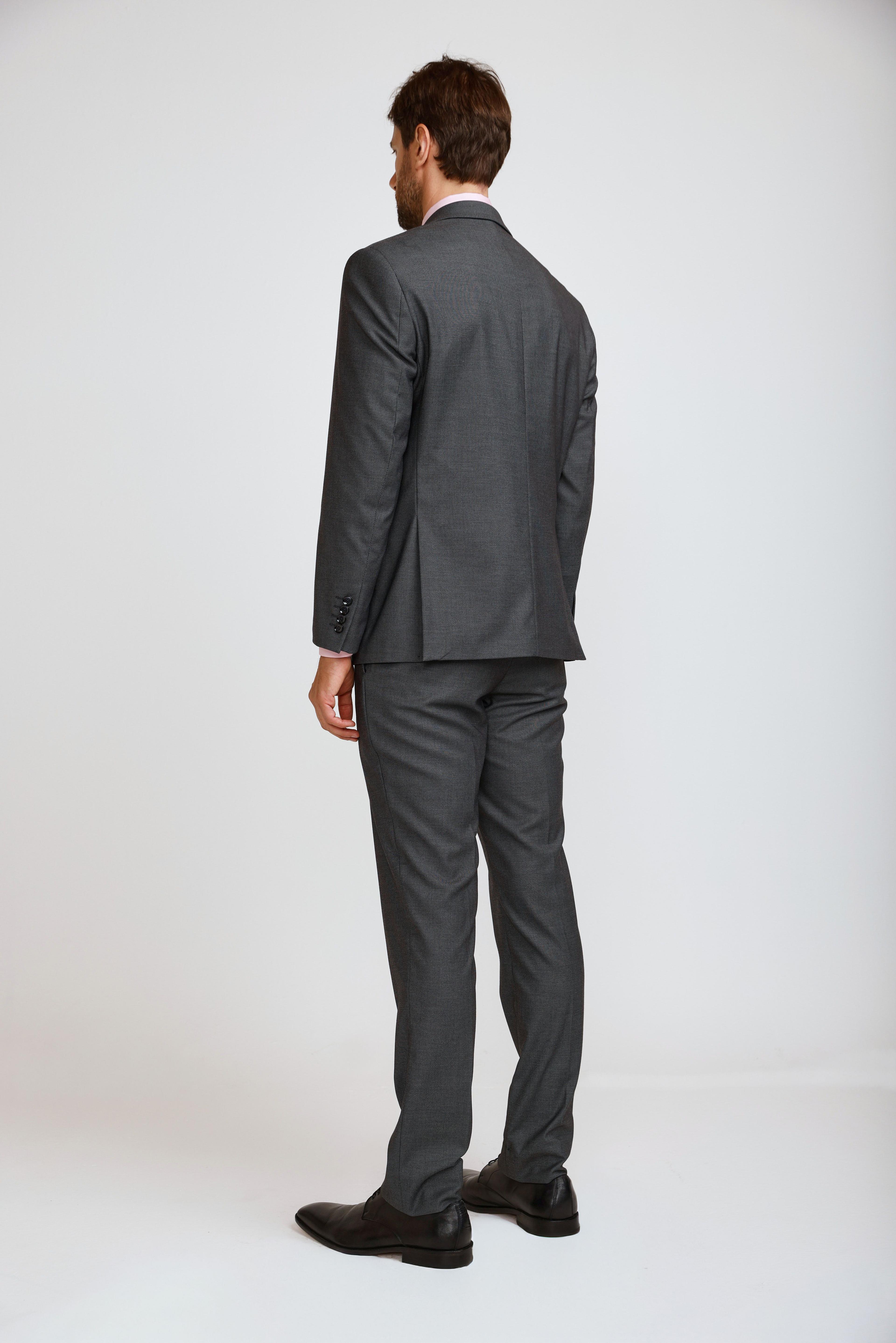 TRAJE DOS PIEZA FLORENZI GRIS OSCURO -2