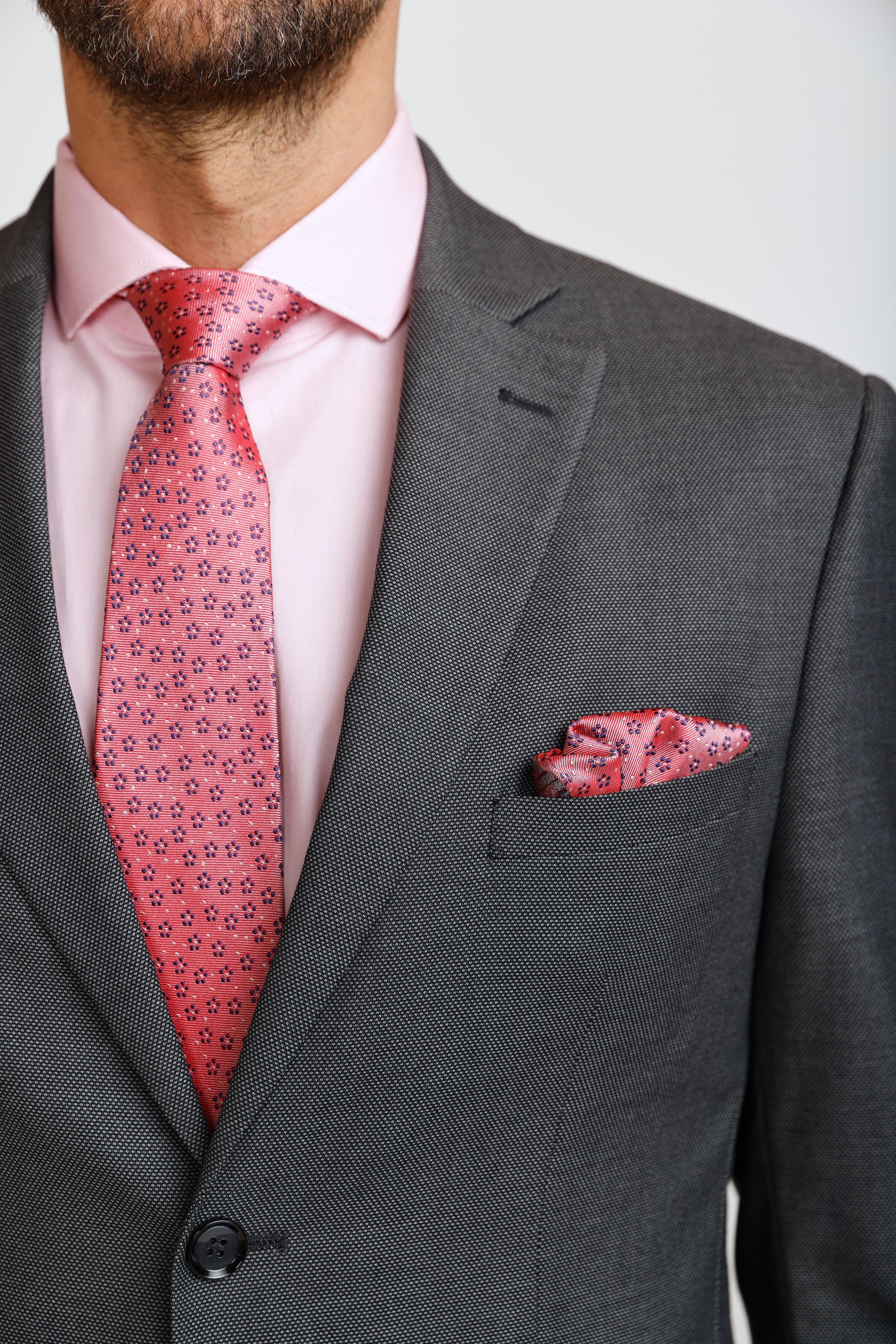 TRAJE DOS PIEZA FLORENZI GRIS OSCURO -3