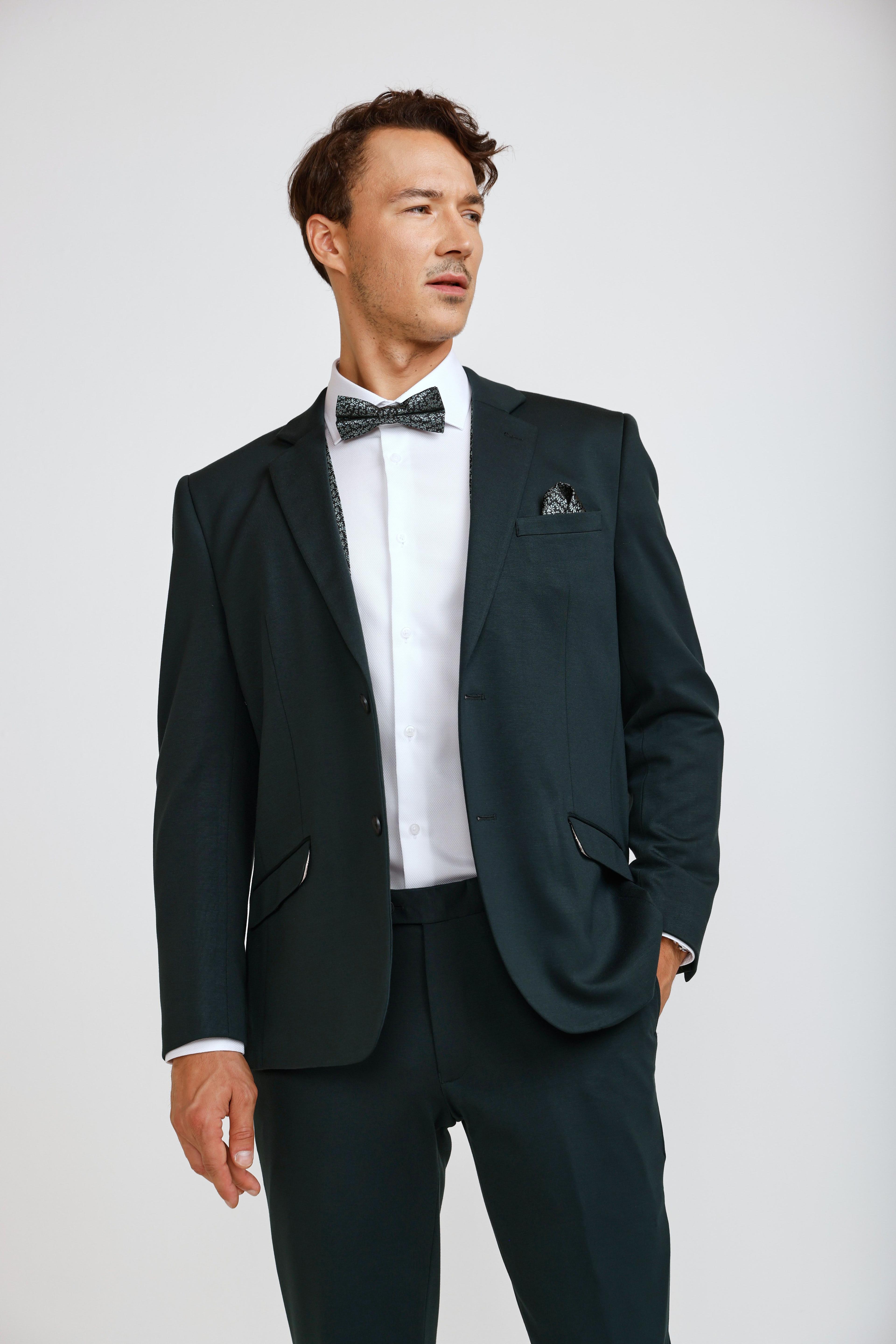 TRAJE DOS PIEZAS NEGRO -1