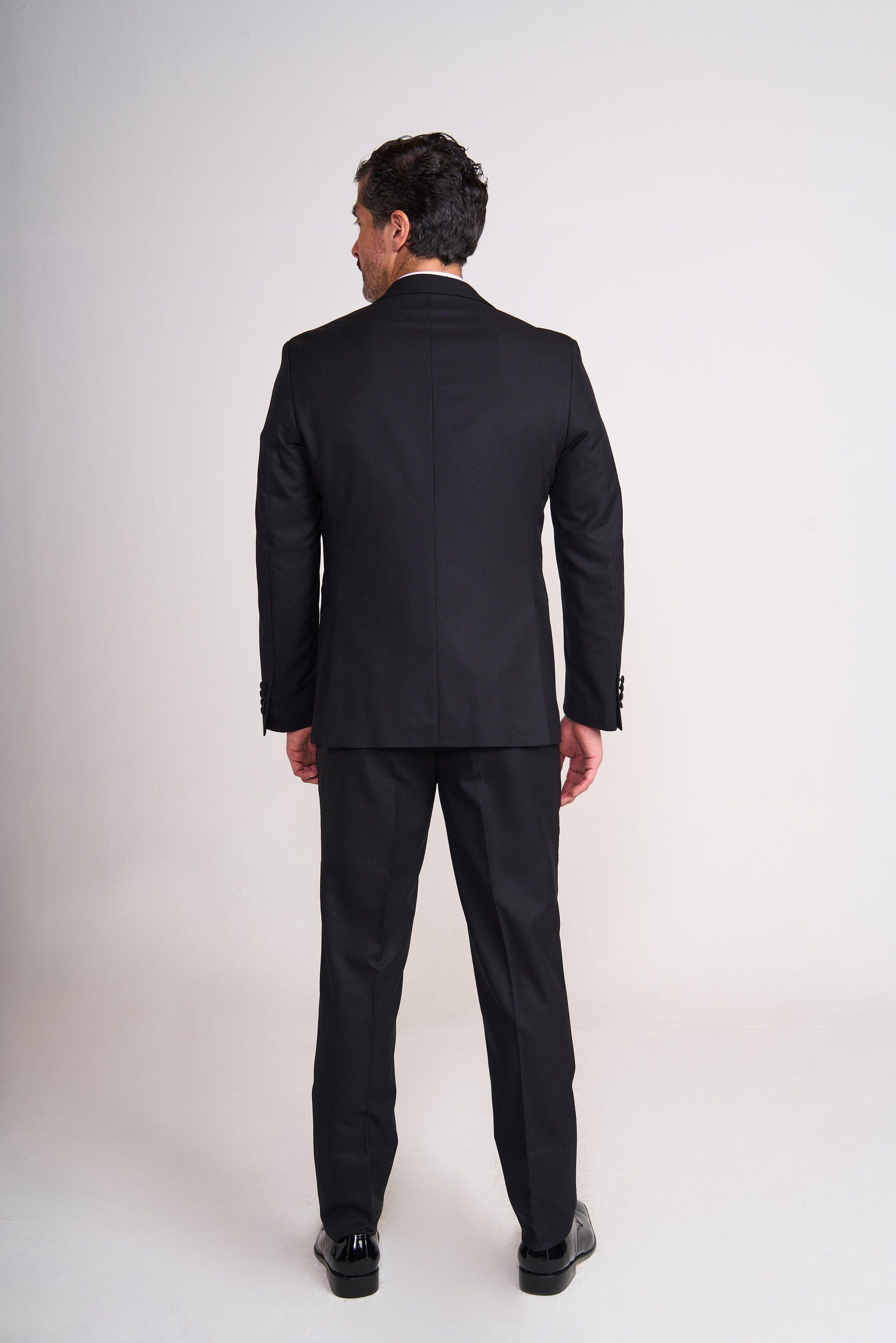 TRAJE AMBO DOS PIEZAS NEGRO, CEREMONIA-1