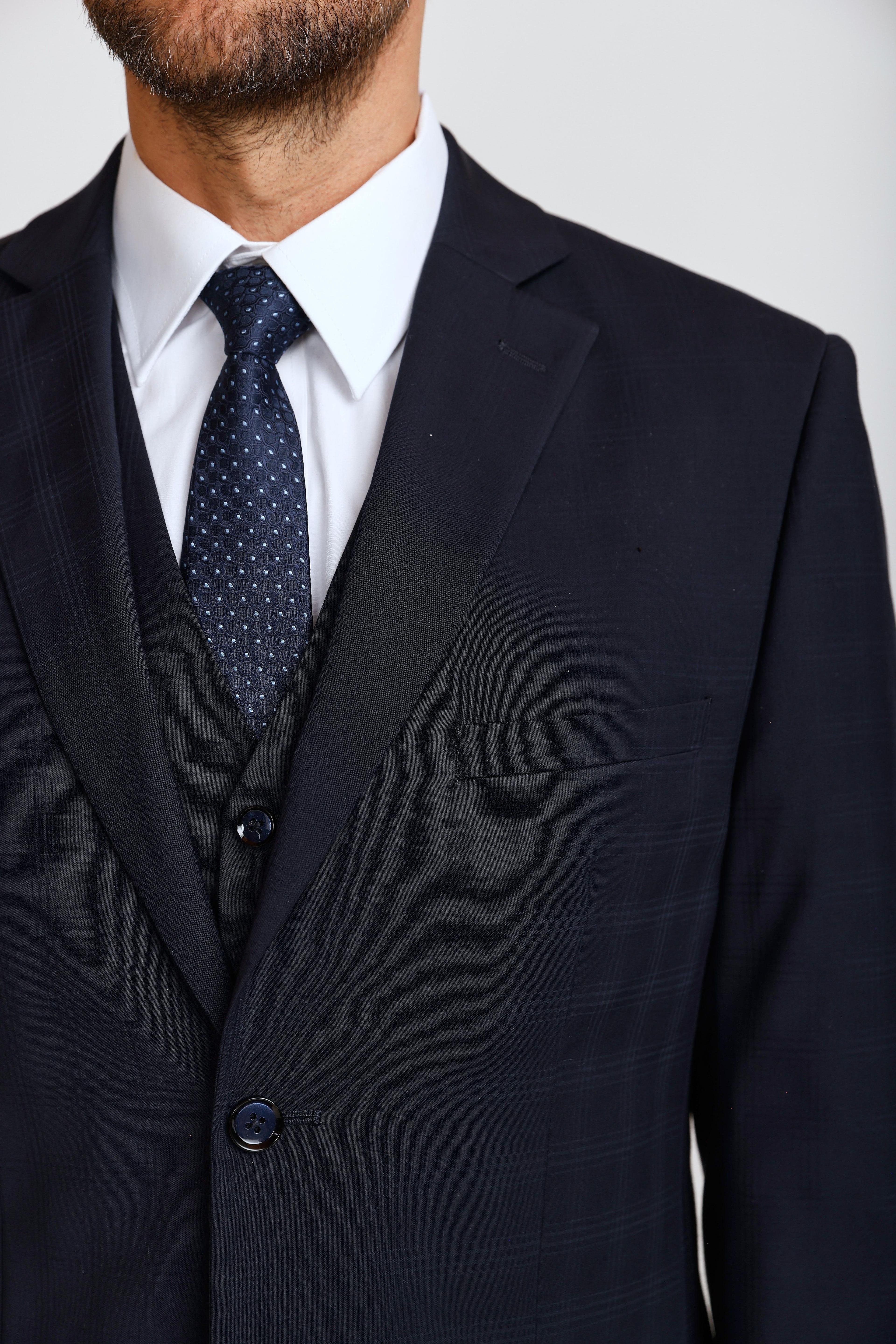 TRAJE PRINCIPE DE GALES AZUL -2