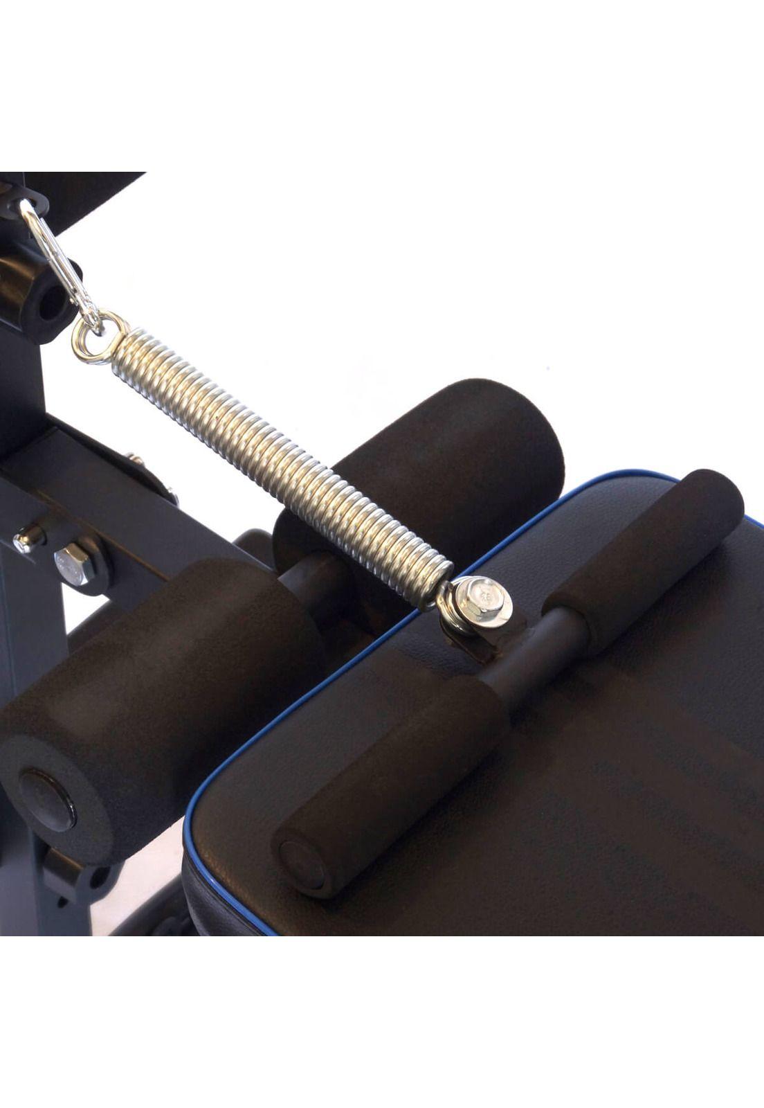 Banca Abdominales Multifuncional Plegable con Elásticos-3