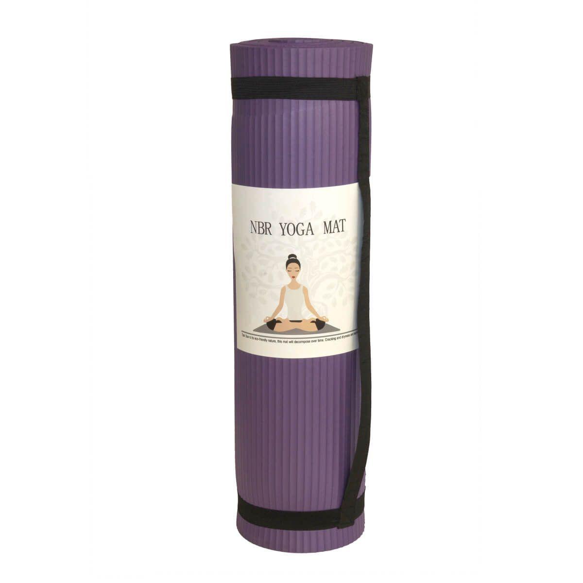 Mat Yoga 10mm NBR Morado-0