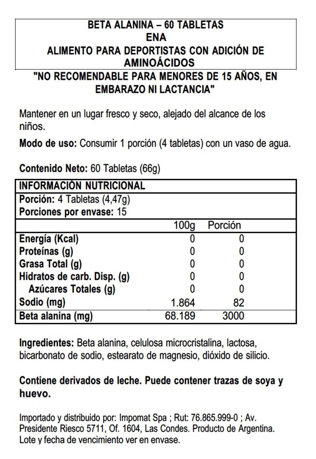 Beta Alanina ENA 3000 mg-1