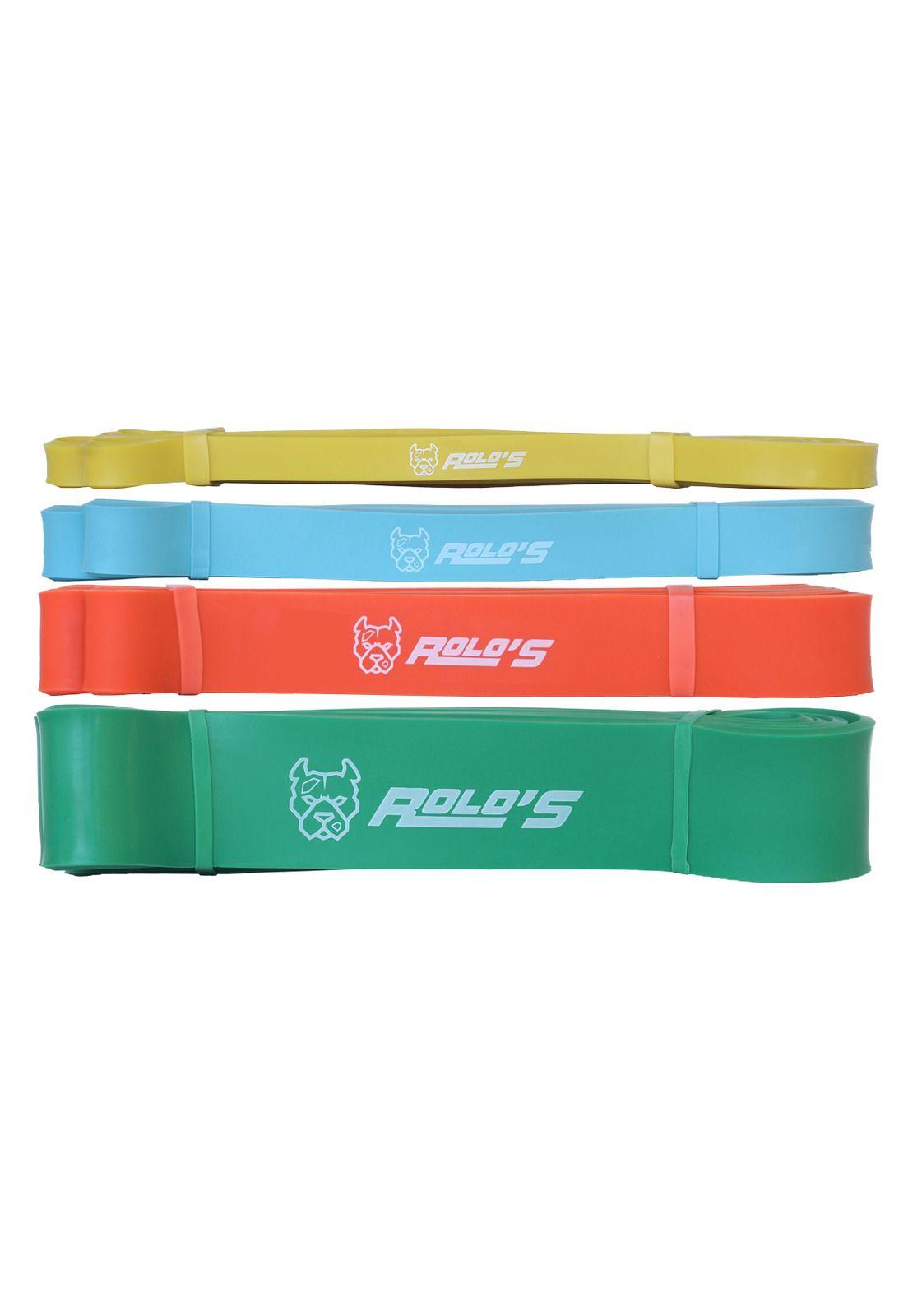Bandas de Resistencia pull up Set 4 Niveles Colores-0