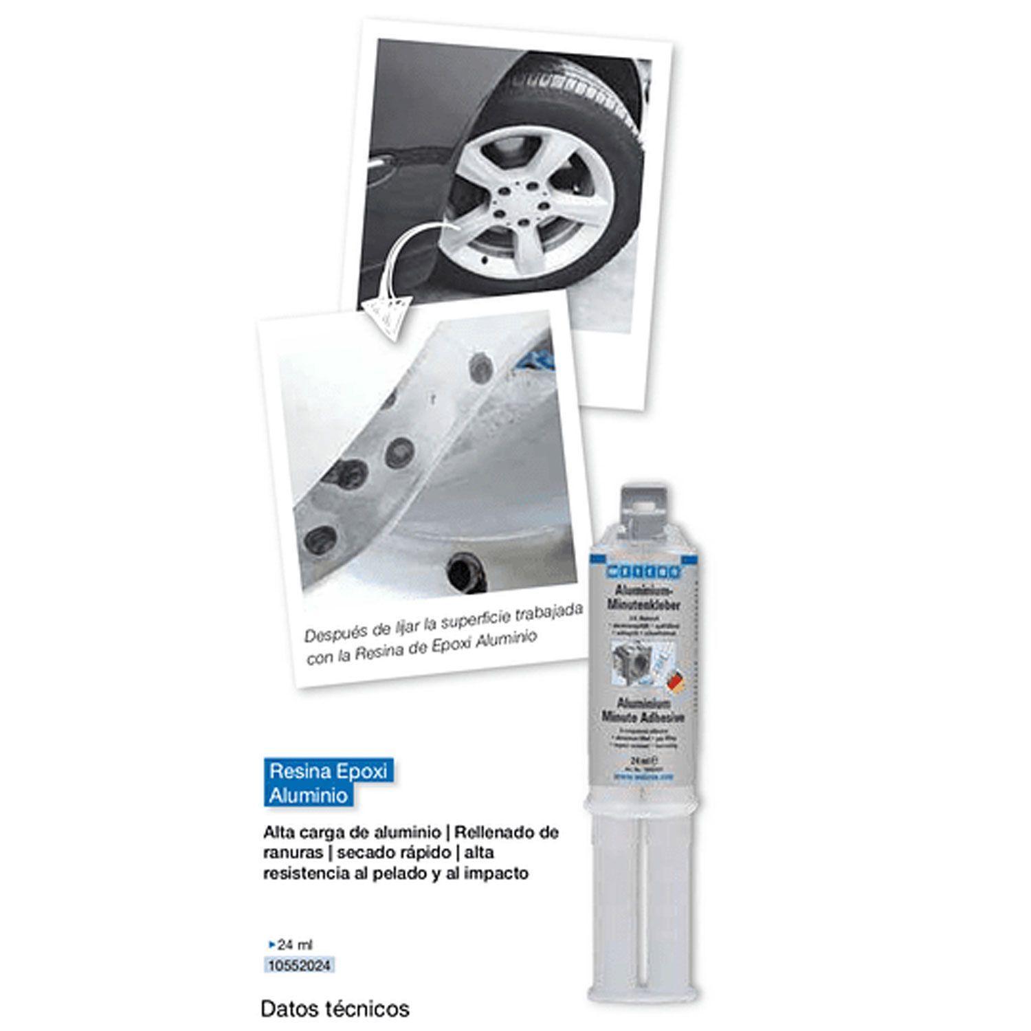 Resina Epoxy Reparadora De Aluminio 24ML-1