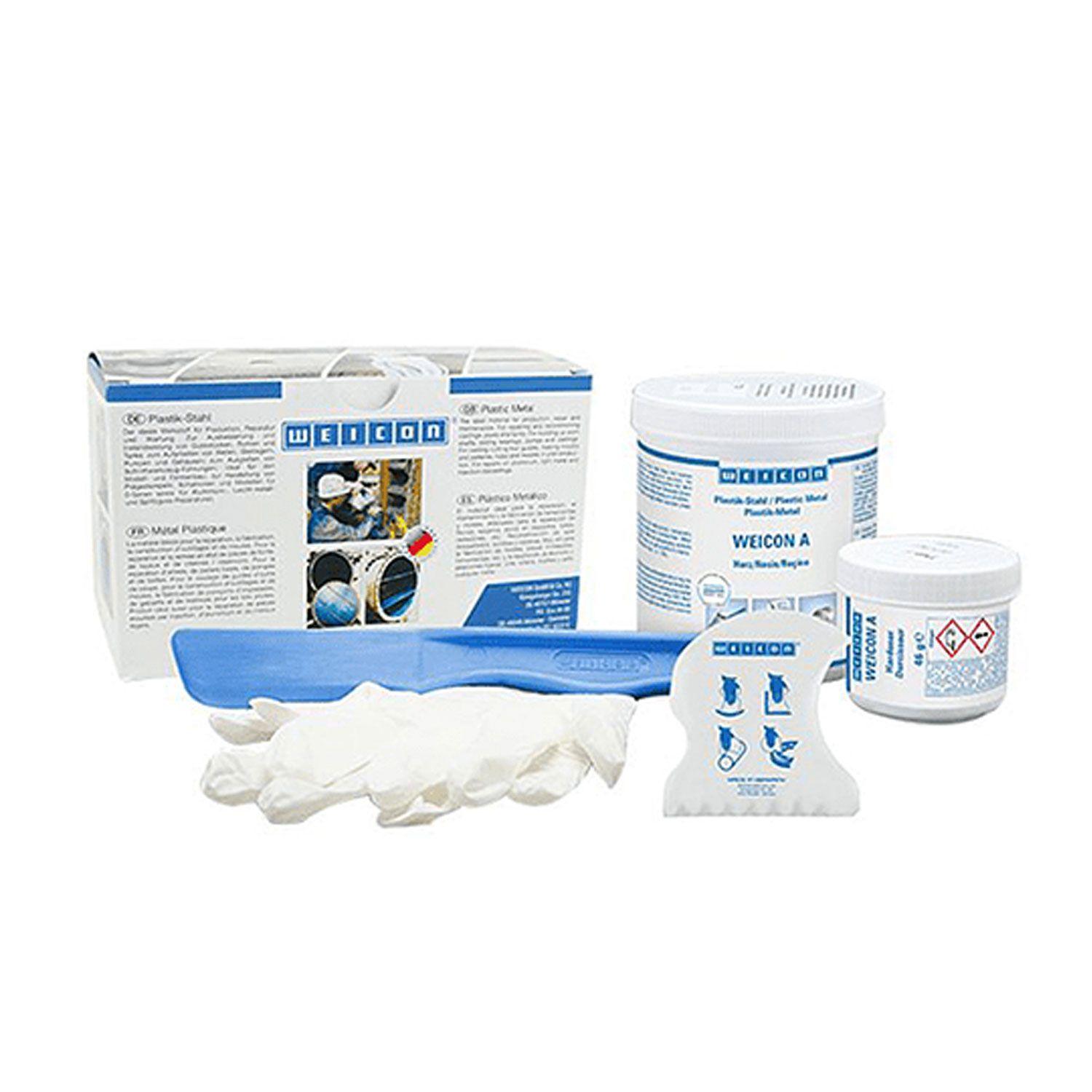 Resina Epoxi Acero 0,5 Kg Weicon A-0