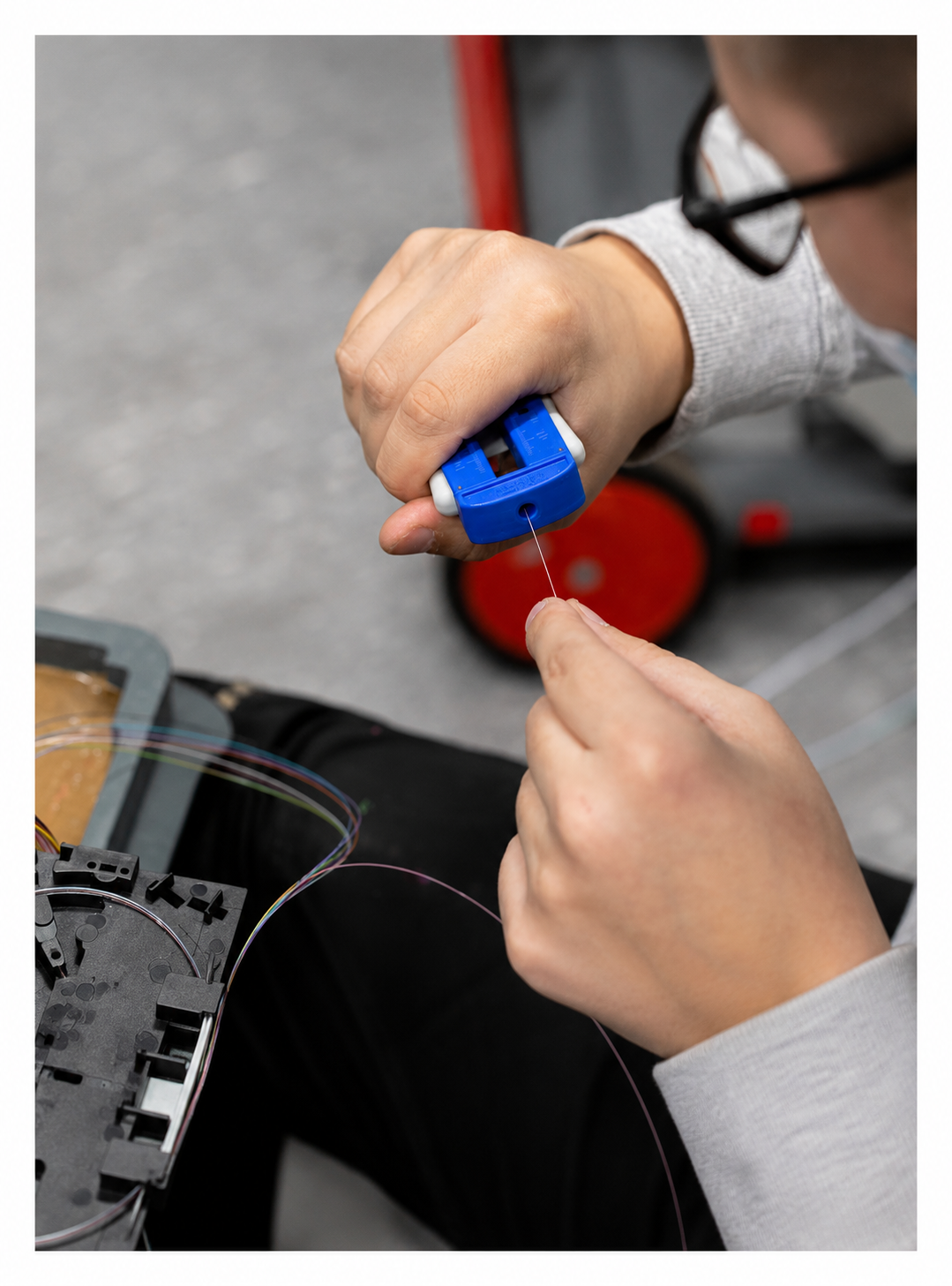 Pelacable Automatico Para Fibra Optica Weicon-3