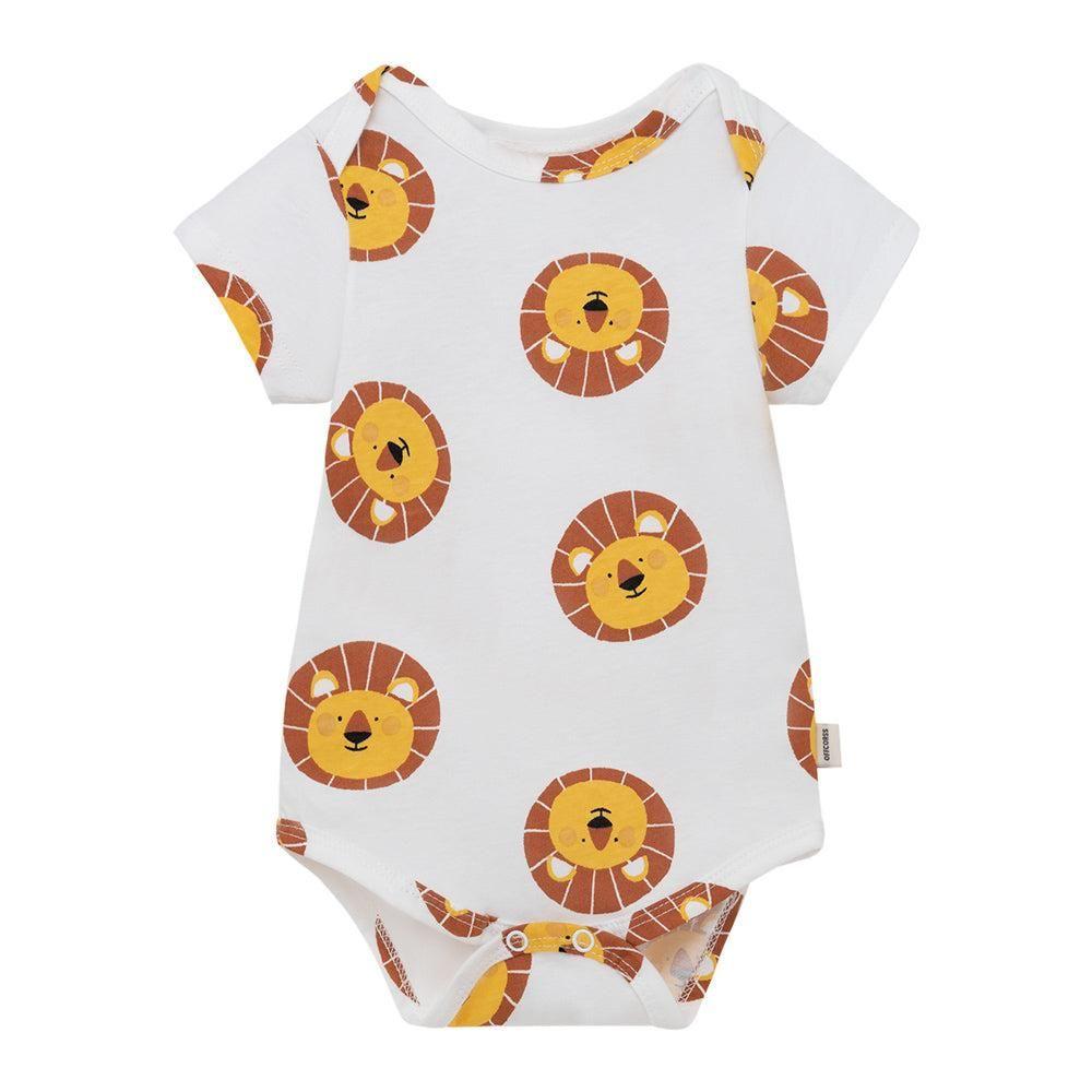 Conjunto corto de body y short para recién nacido niño-2