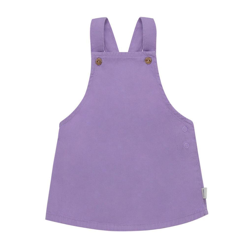 Conjunto body manga corta jardinera para recién nacida niña-2