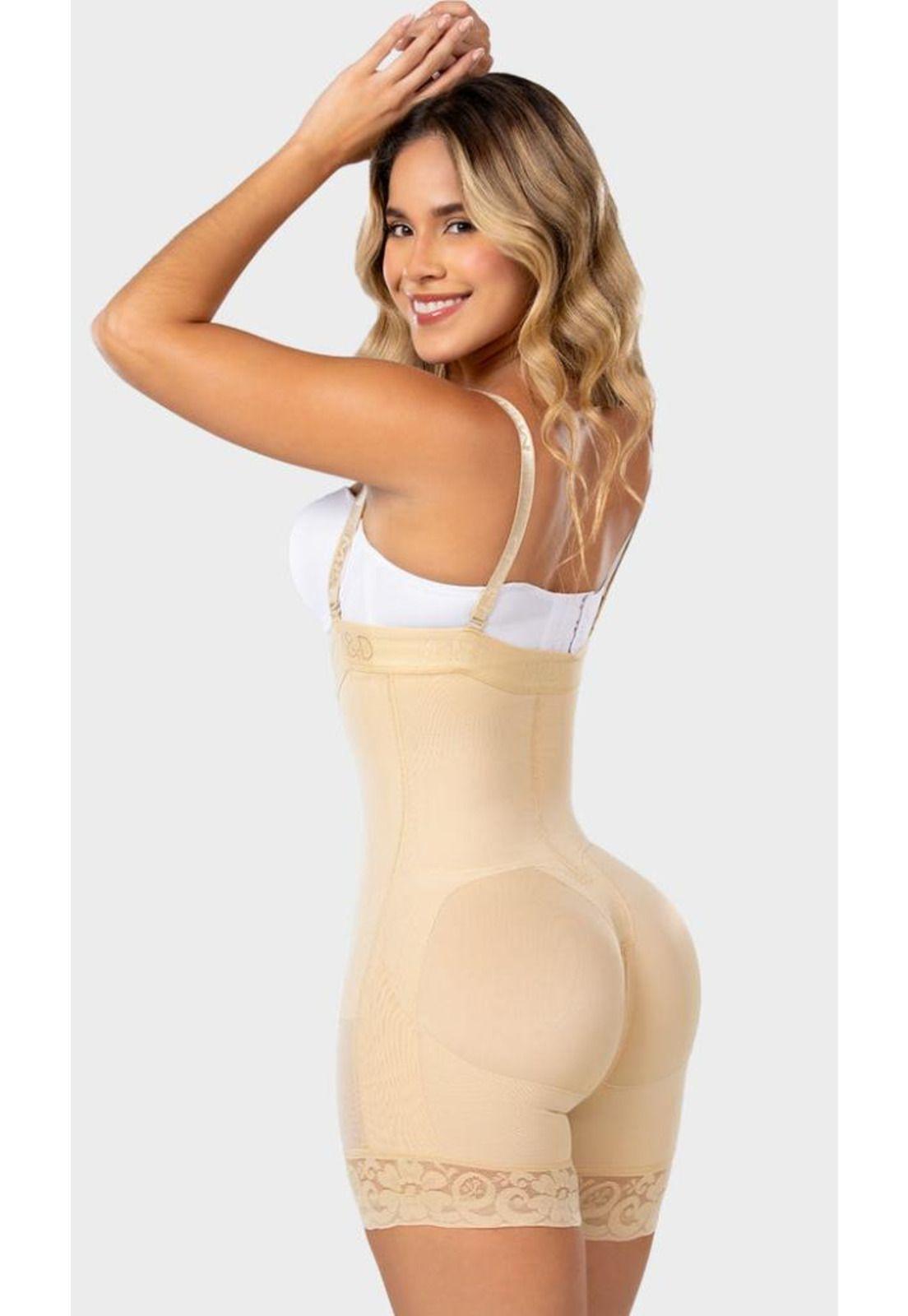 Faja Corta Strapless MyD y PaoPink  F-00466 Alta Compresión-1