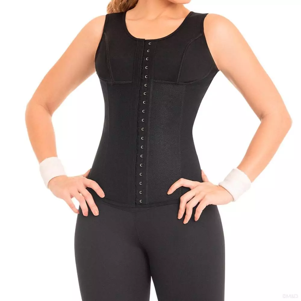 Faja Deportiva y Blusa en Látex o Waist Trainer FL-0550 MyD-2