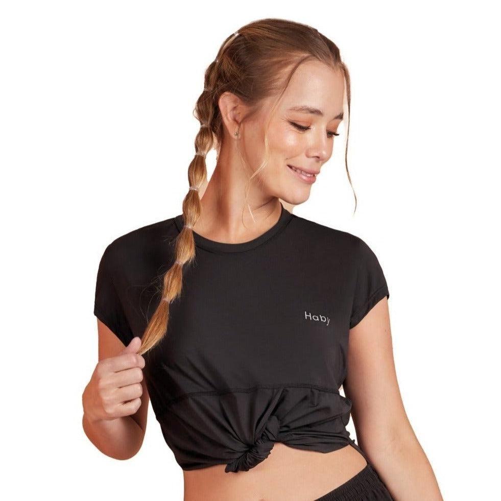 Polera Deportiva Femenina Semiajustada-0