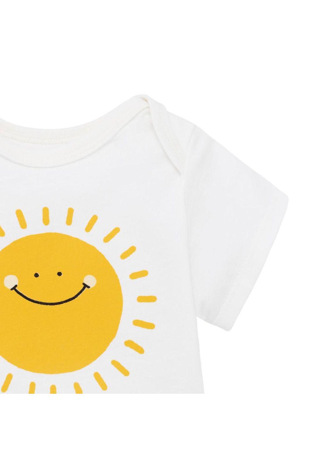 Pilucho Body manga corta para recién nacidos unisex-2