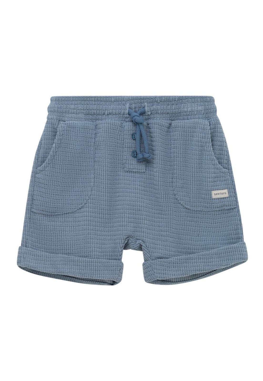 Bermuda con cordón ajustable para recién nacido niño-0