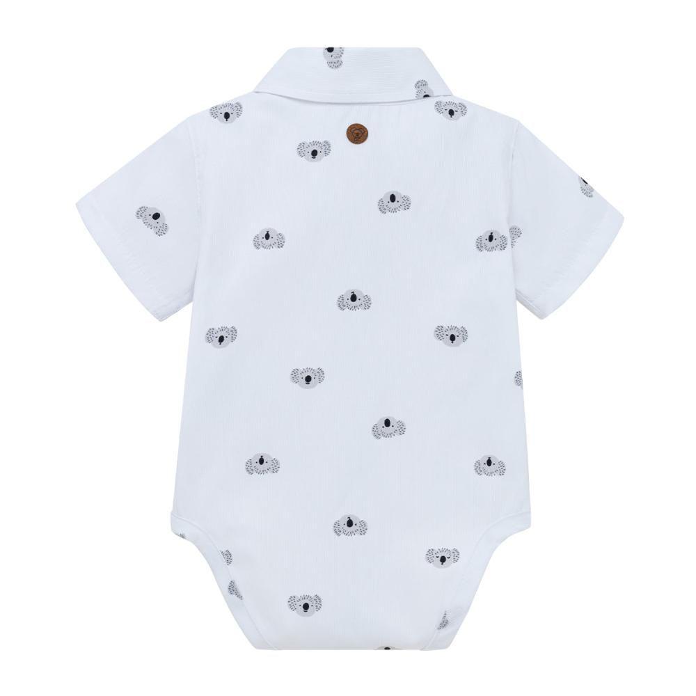 Body de camisa manga corta para recién nacido niño-1