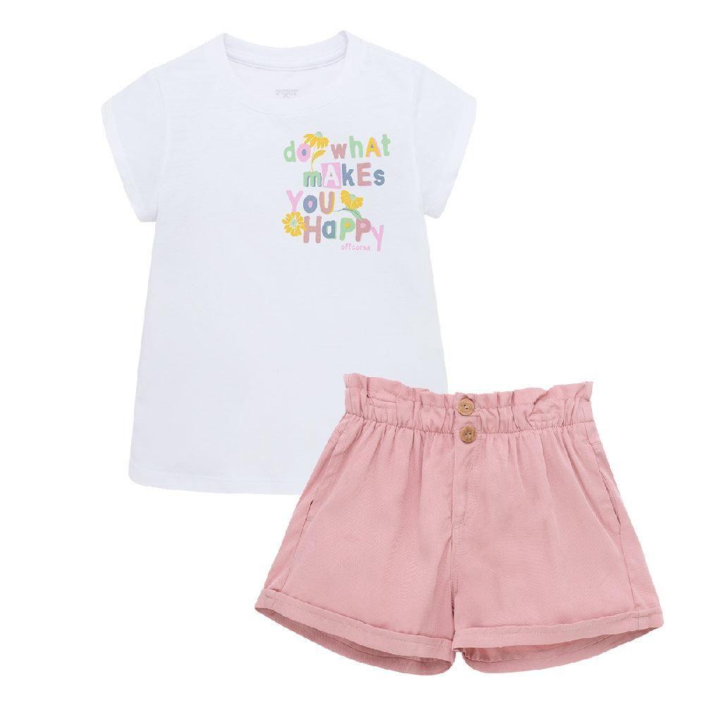 Conjunto de polera y pantalón buzo para bebé niña-5