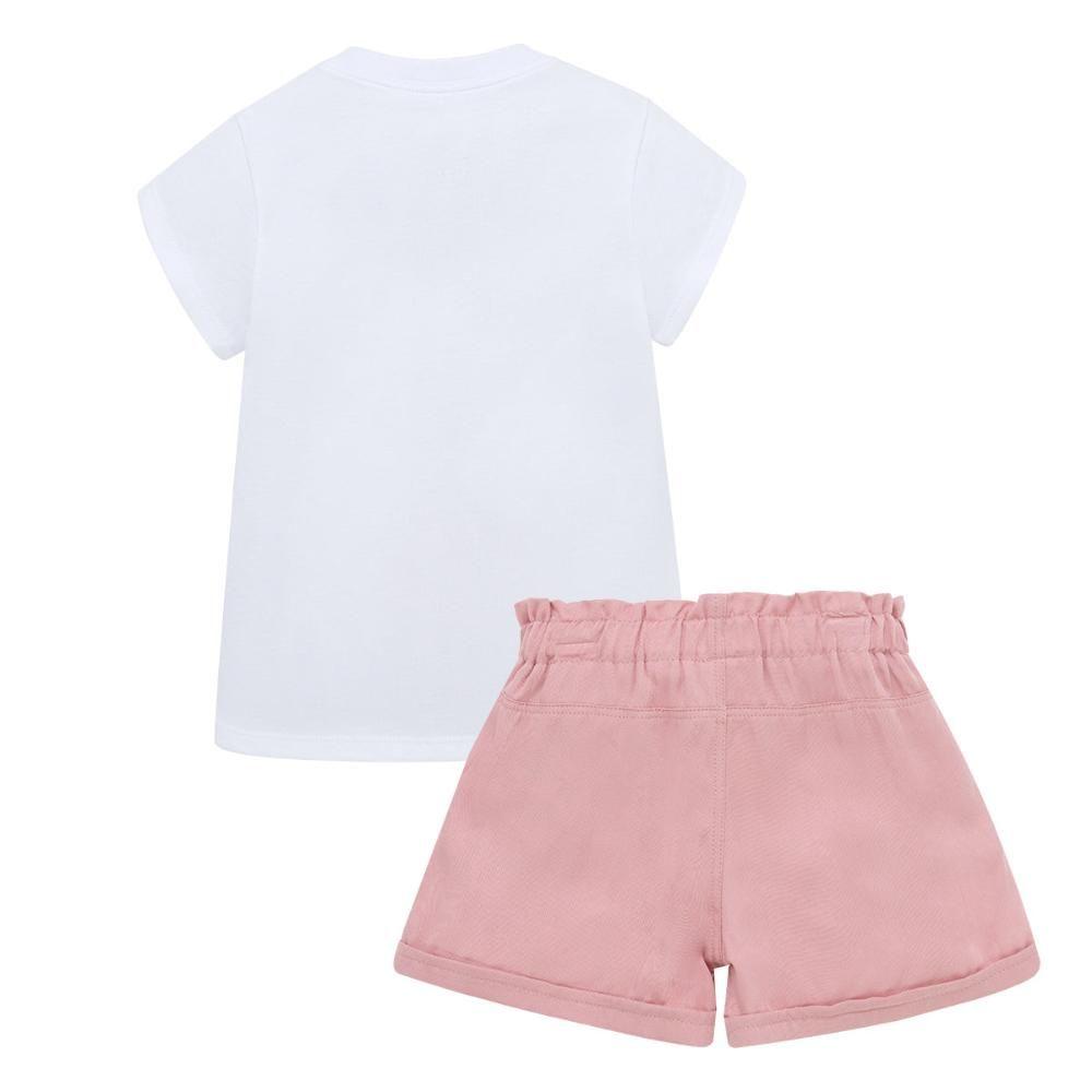 Conjunto de polera y pantalón buzo para bebé niña-6