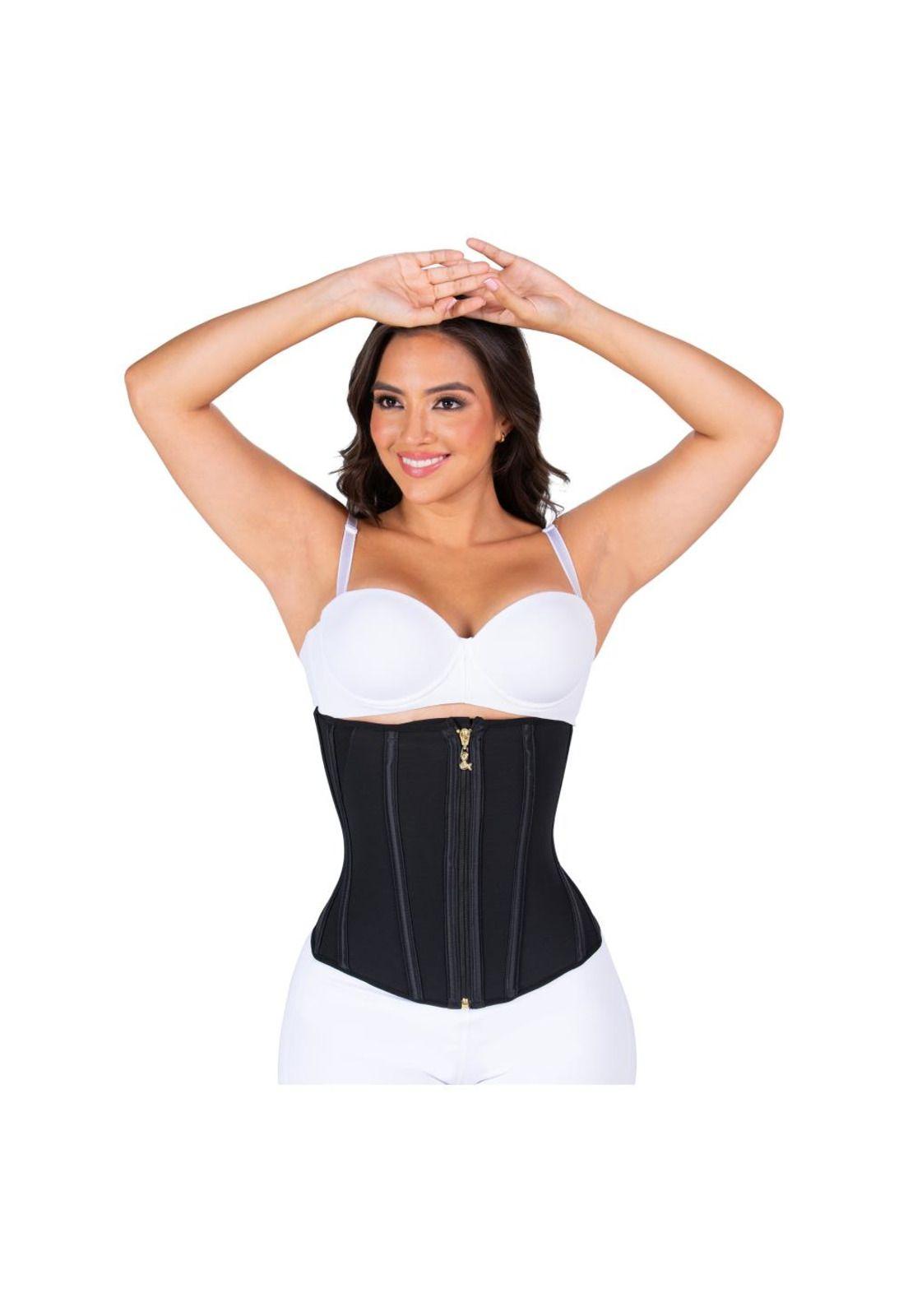Faja Corset C-00757 MyD PaoPink Cinturilla Cuerpo de Guitarra Colombiana-0