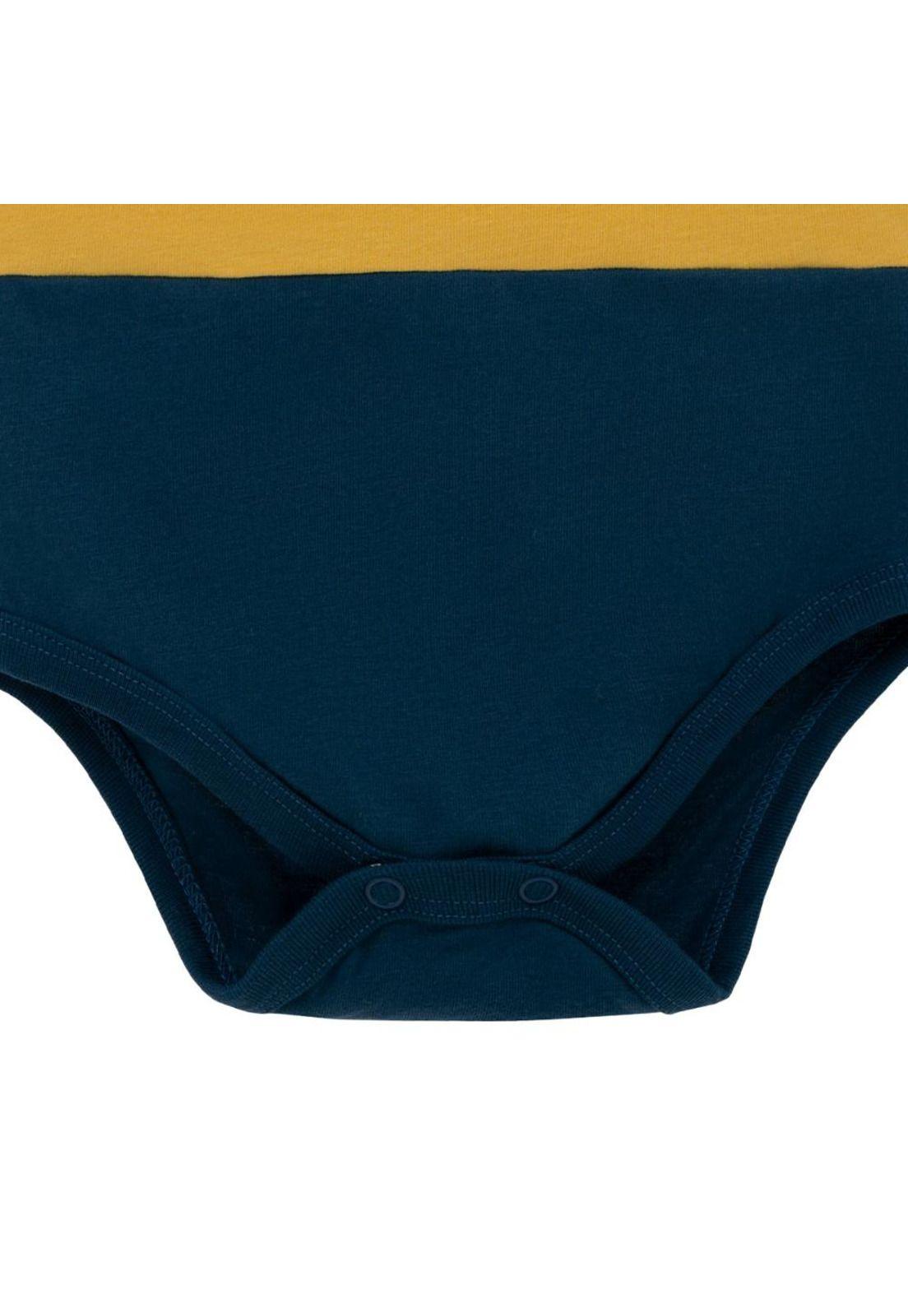 Body tipo polo para recién nacido niño-3