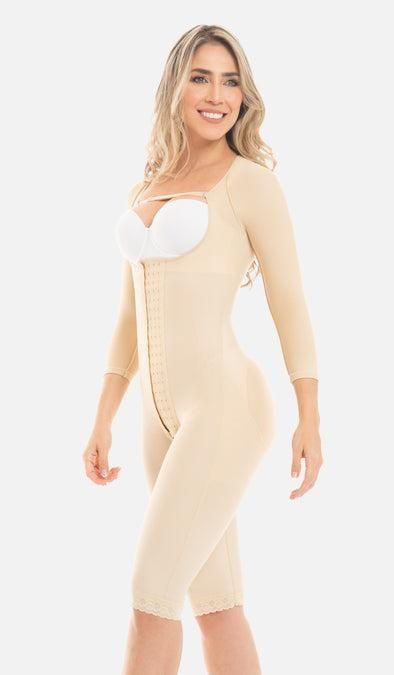 Faja Colombiana Larga con Brazos y 4 Hileras de Broches F-04474 MyD-3