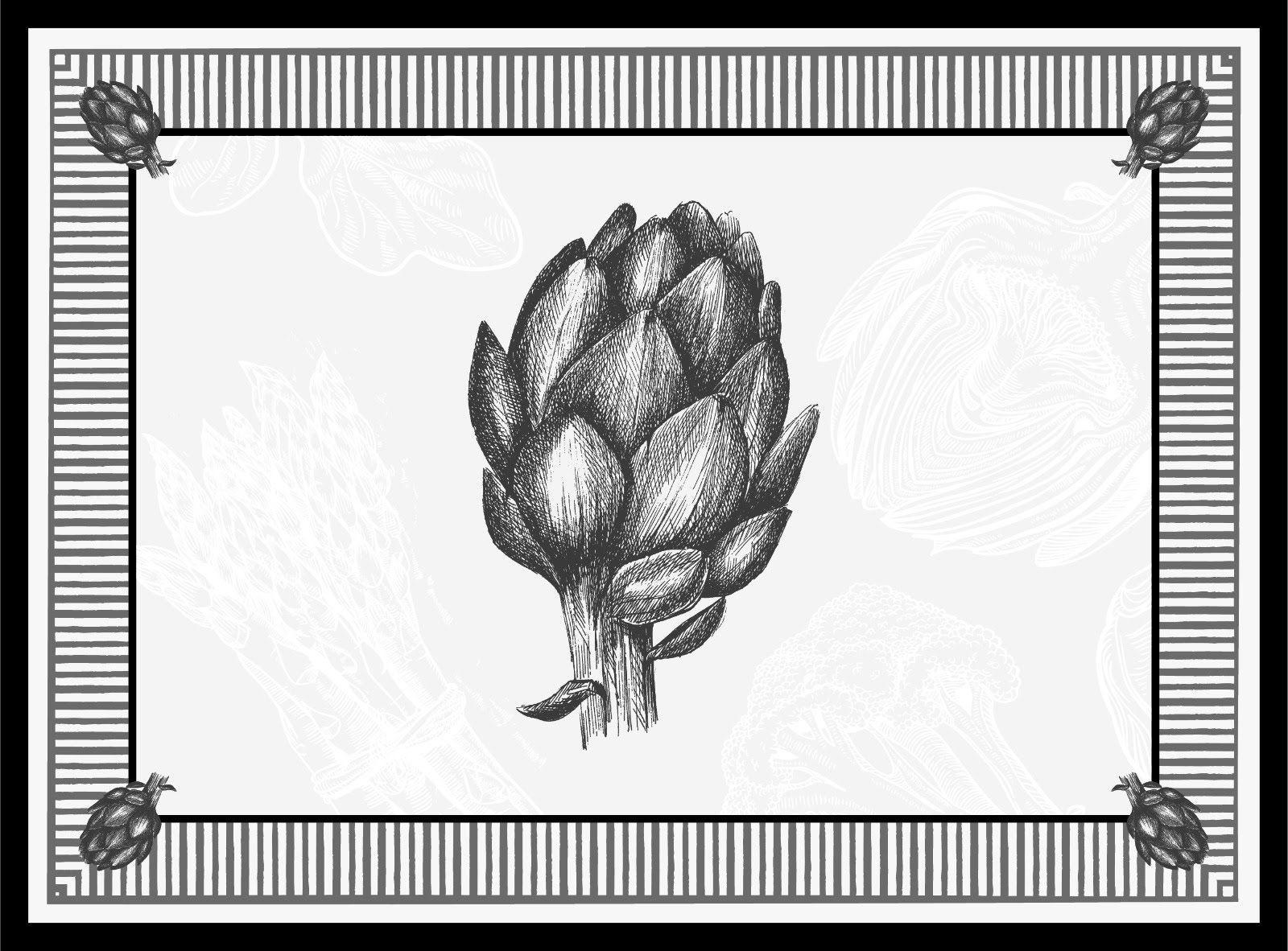 Individuales Design4table Alcachofa-0