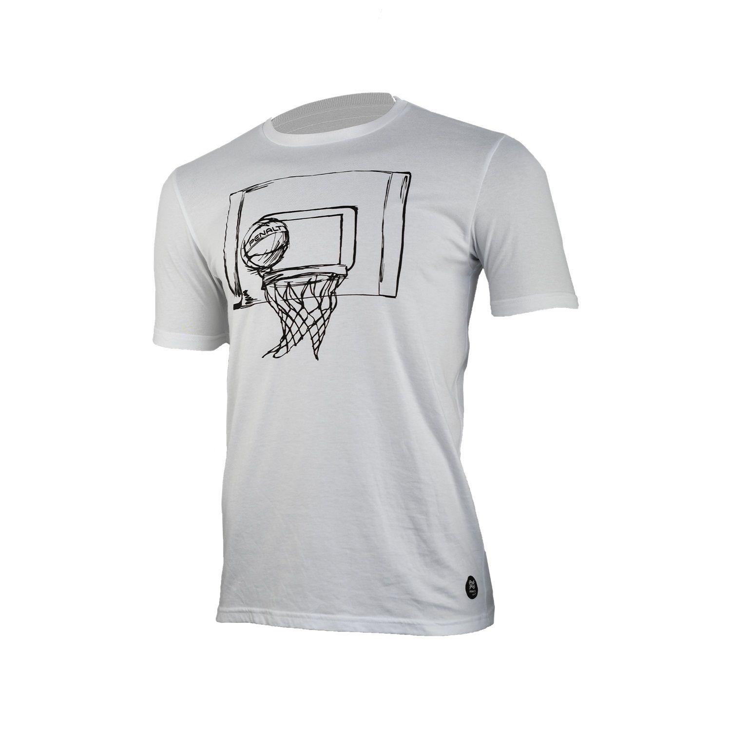 Polera Penalty Basket Blanco Talla L-0