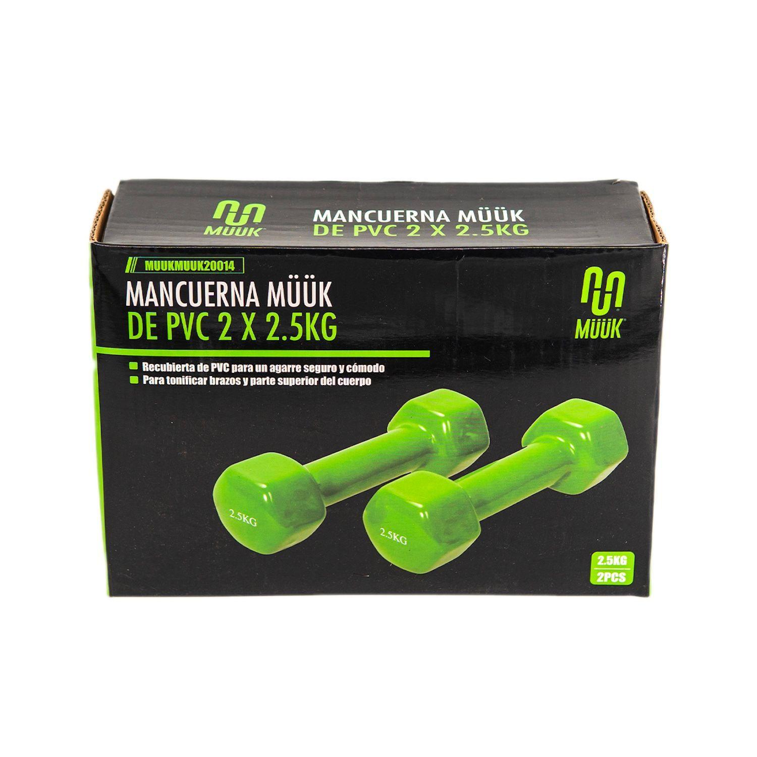 Mancuerna Muuk Pvc 2 X 2,5Kg-5