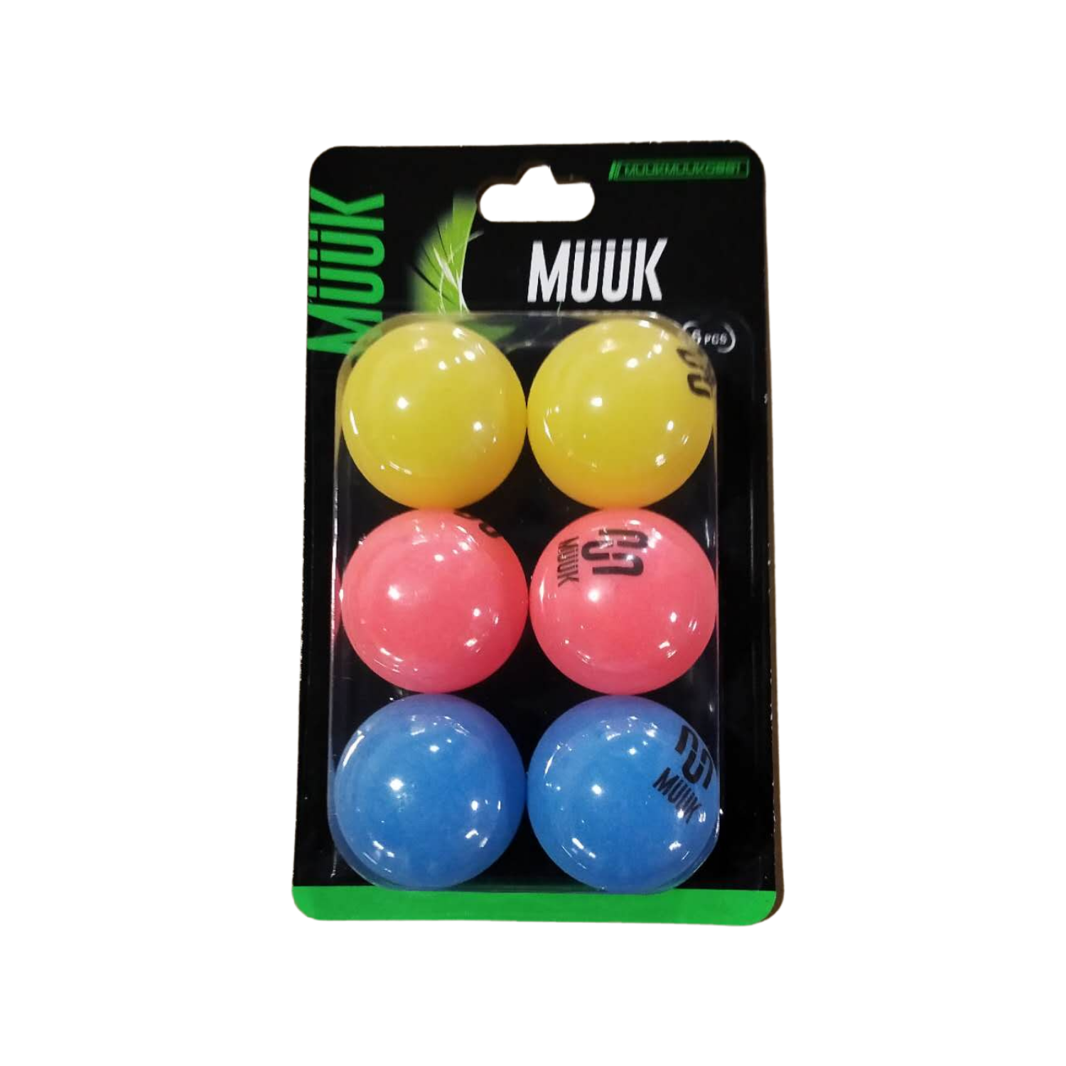 Set De Pelotas De Ping Pong Muuk-1