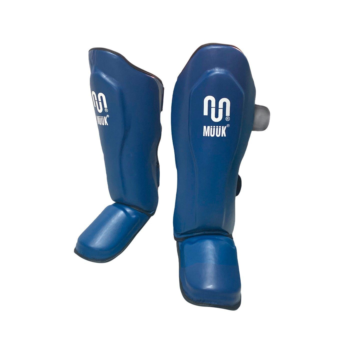 Canillera De Artes Marciales Muuk Pro Azul Talla L-1