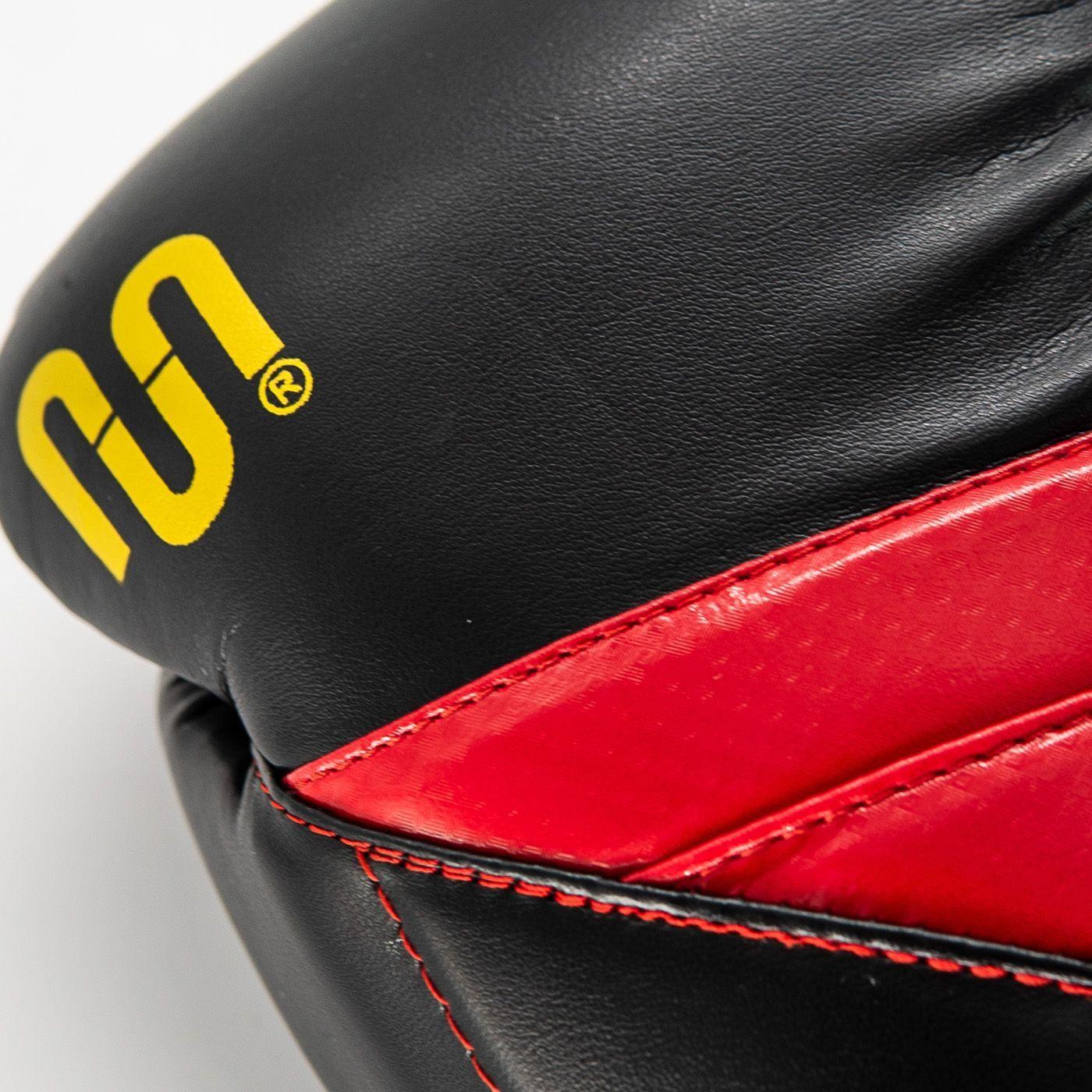 Guante De Box Pu K.O Negro-Rojo Talla 10 onzas-5