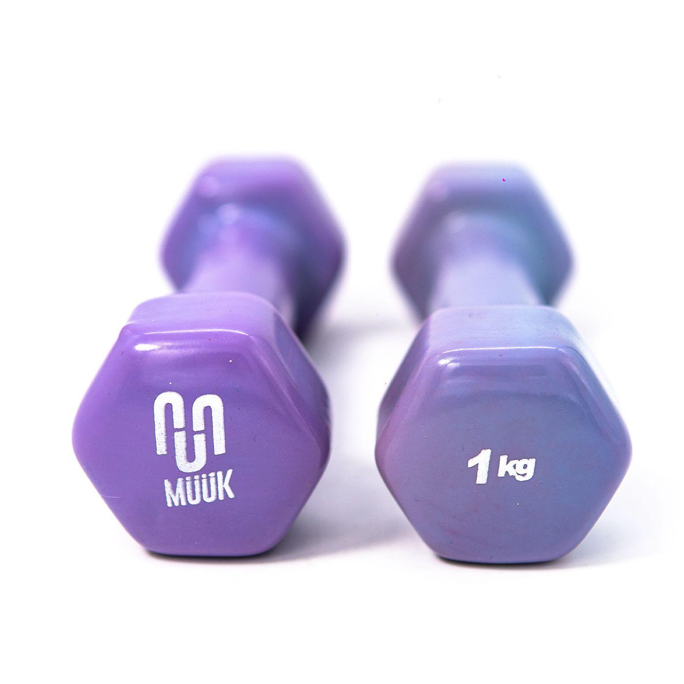 Mancuerna Muuk Pvc 2 X 1 Kg Talla 1 Kg-4