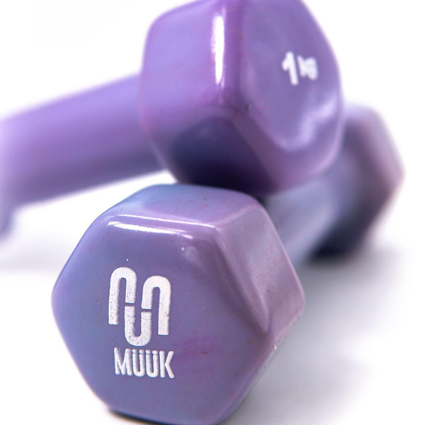Mancuerna Muuk Pvc 2 X 1 Kg Talla 1 Kg-5