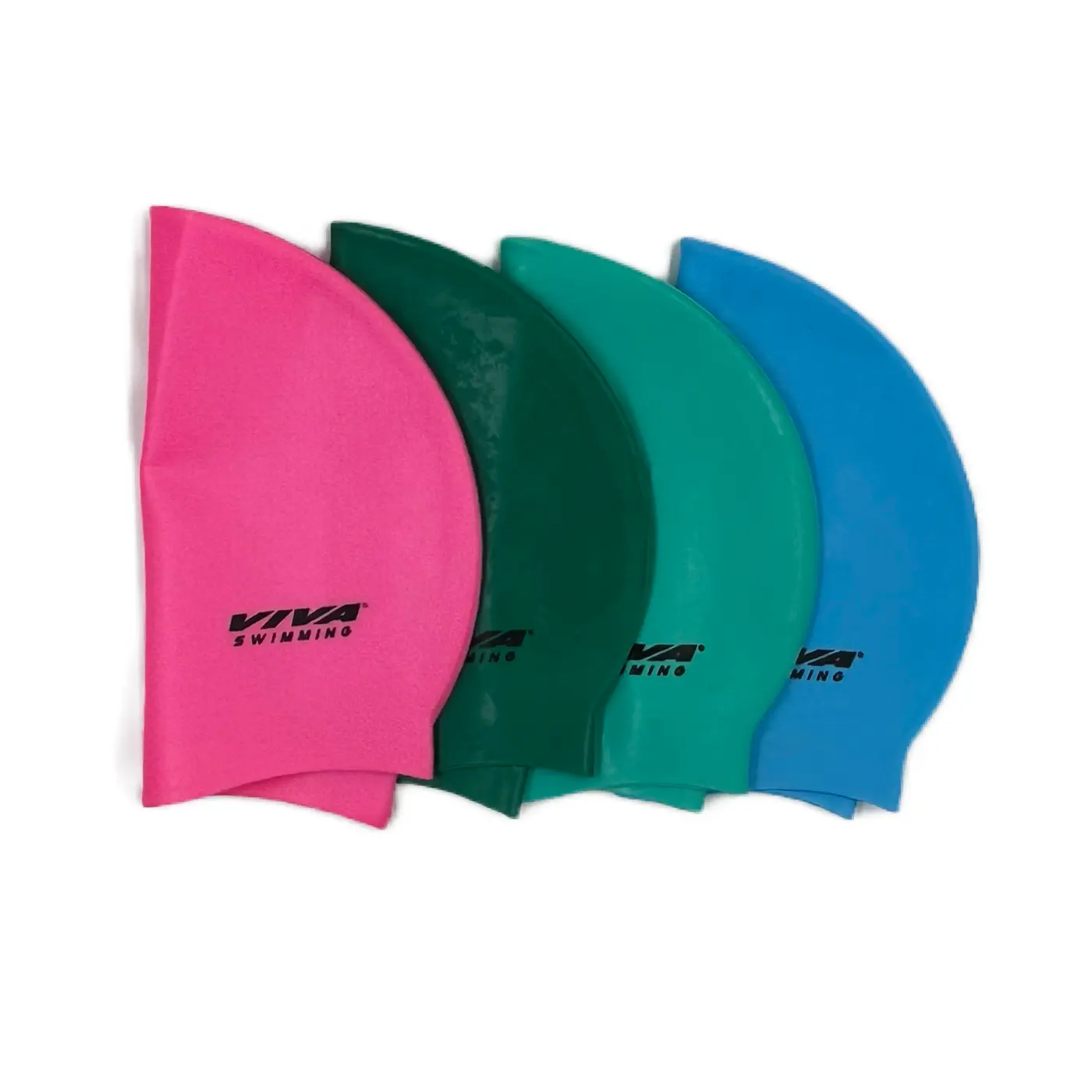 Gorro de Natación Viva Sport Silicona Cap Long Hair Rosado-1