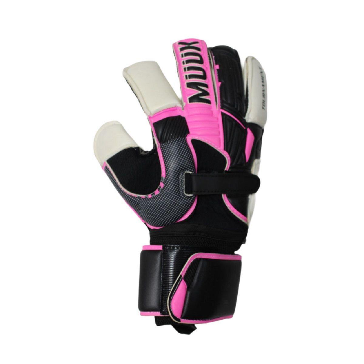 Guante De Arquero Muuk Tournament Negro-Rosa Talla 9-0
