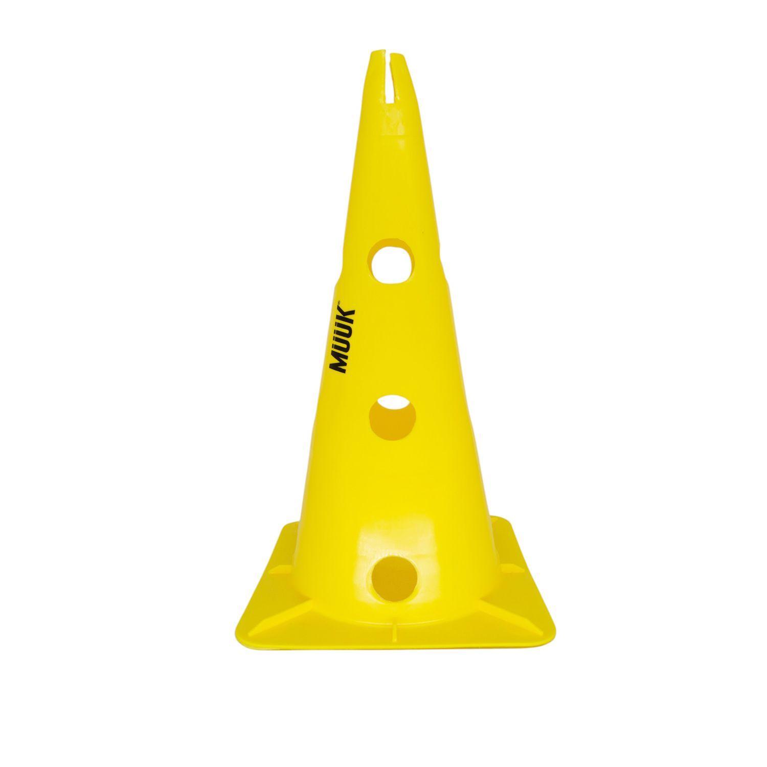 Cono de Entrenamiento PVC Muuk 38cm Perforado-1