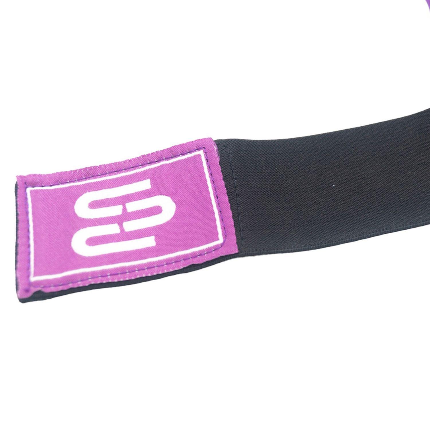 Guantillas Karate Muuk Palma Libre Par Guantes Purpura S-7