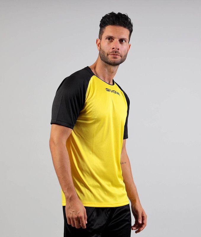 Conjunto Deportivo Givova Capo Amarillo/Negro Talla XL-2