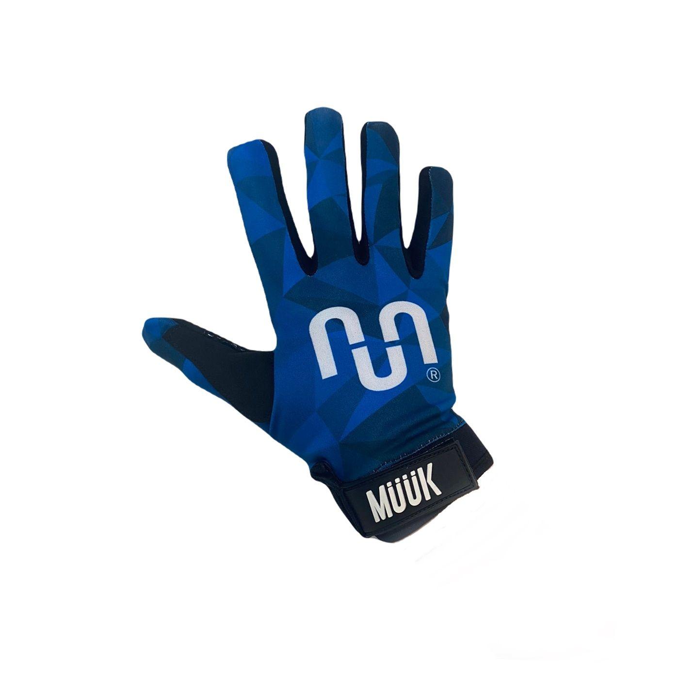Guante Multisport Touch Muuk Negro/Azul Talla M-0